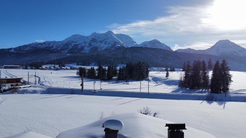 Ferienwohnung Eder Hochfilzen Exterior foto